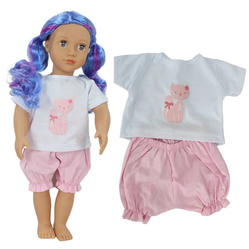 ROUPA BONECA OUR GENERATION - CONJUNTO GATINHA - CASINHA 4 - Casinha 4
