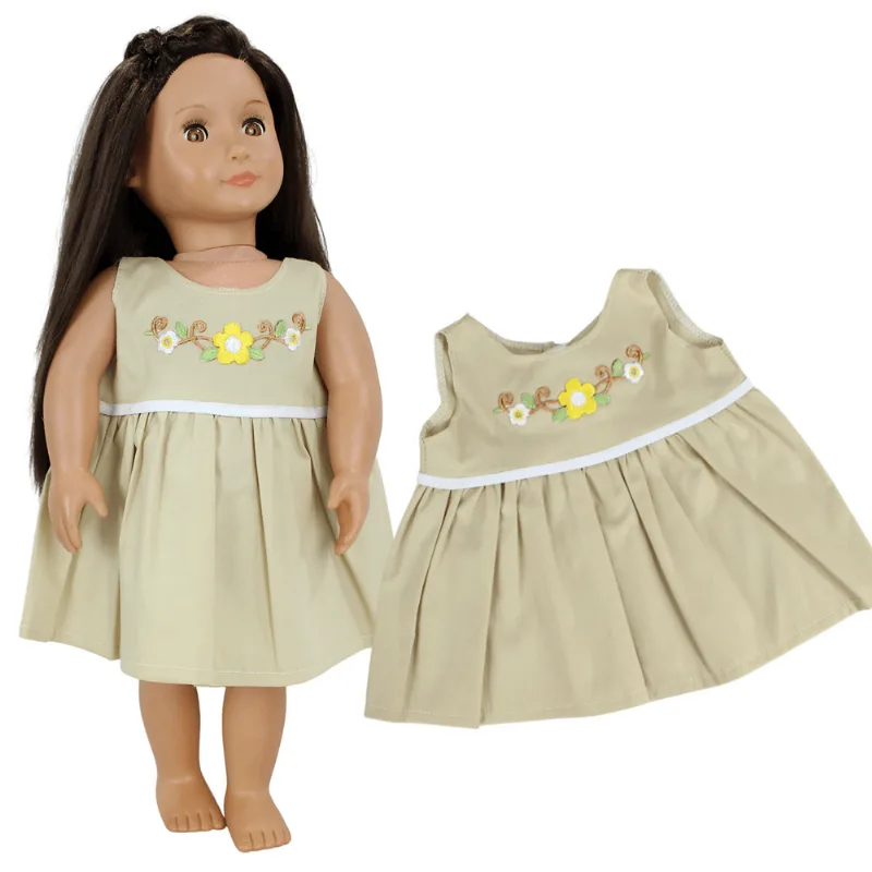 ROUPA BONECA OUR GENERATION - VESTIDO CLÁSSICO FLOR BORDADA - Casinha 4