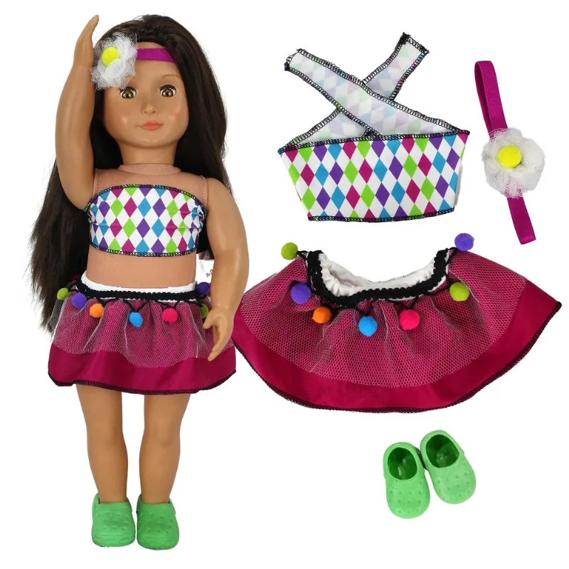 KIT ROUPA BONECA PARA OUR GENERATION - FANTASIA CIRCO - CASINHA 4 - Casinha 4