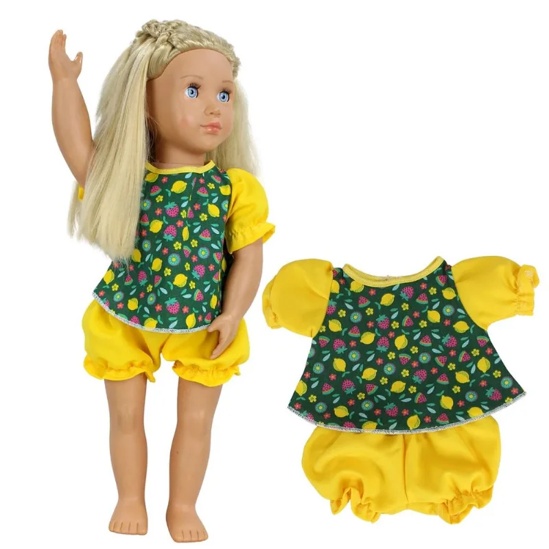 ROUPA BONECA PARA OUR GENERATION - CONJUNTO SALADA DE FRUTA - CASINHA 4 - Casinha 4