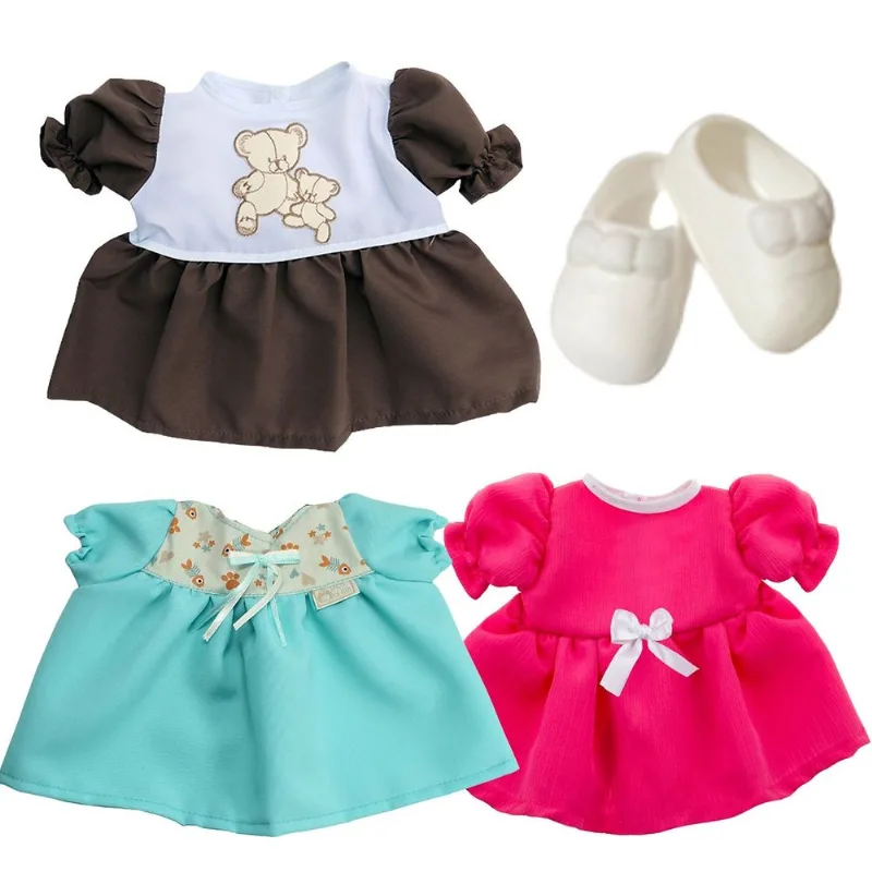 KIT ROUPA BONECA PARA BABY ALIVE COMILONA 35/40CM - VESTIDOS 4 PEÇAS - CASINHA 4 - Casinha 4