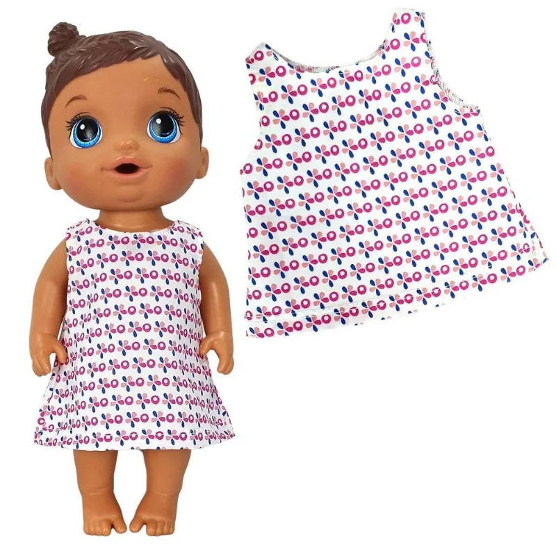 Roupa Boneca Para Baby Alive - Vestido Floral - Casinha 4 - Casinha 4
