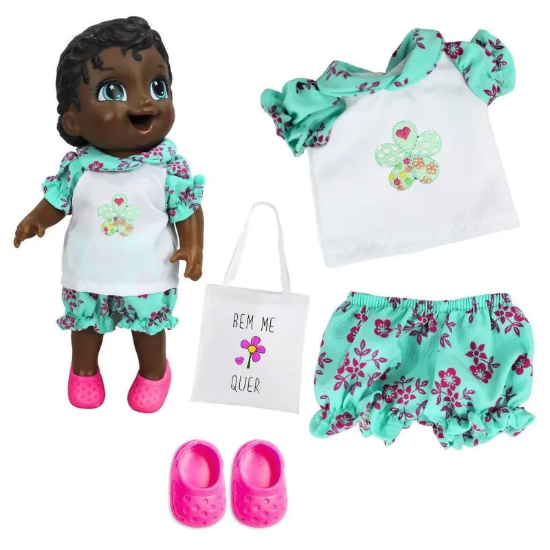 Kit Roupa Boneca Para Baby Alive 4 Peças - Bem Me Quer - Casinha 4