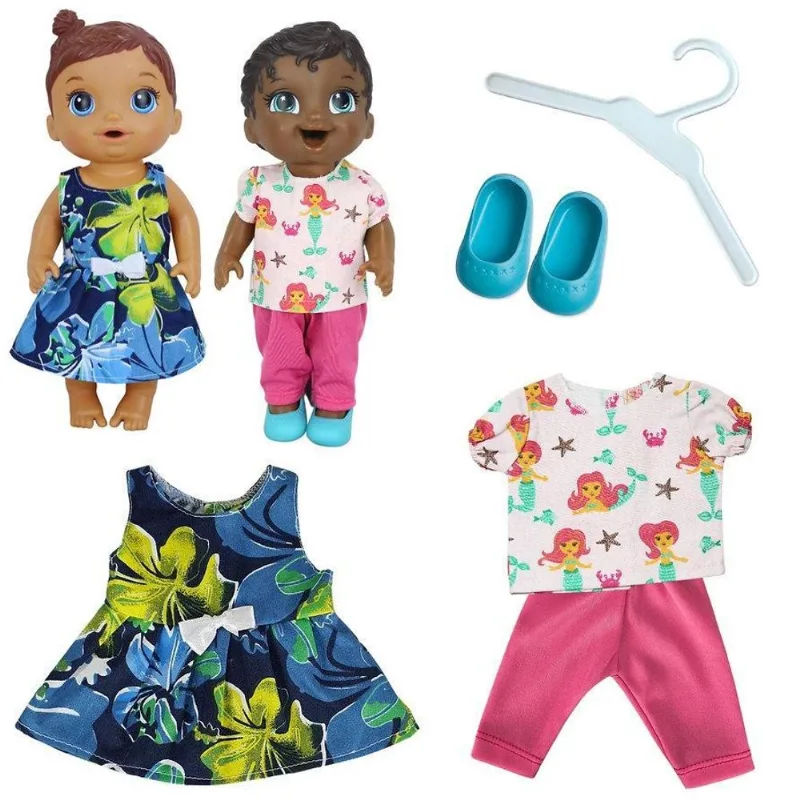 Kit Roupa Boneca Para Baby Alive 5 Peças - Sereia Aloha - Casinha 4