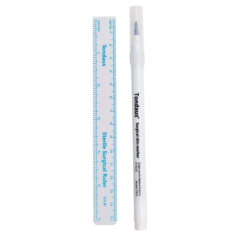 Caneta Marcação Cir. Tondaus Ponta Grossa 1.0mm Tr04 50 Un.