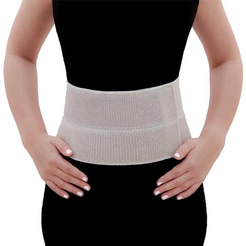 Faixa Abdominal 2 Gomos Fisio. Forrada - Kelogel Tam. Pmg
