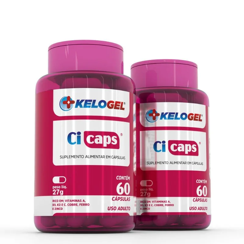 Multivitamínico Tratamento Cabelos E Unhas 120 Caps Kelogel
