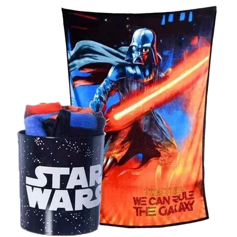 Kit Zonacriativa Balde e Manta Star Wars (MP)