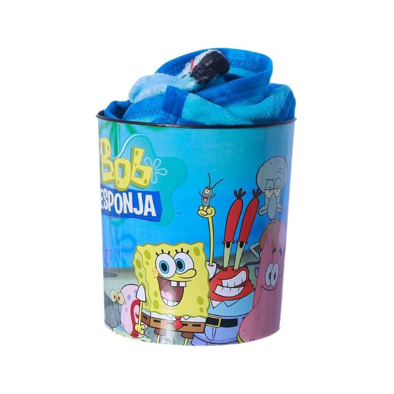 Kit Balde E Manta Zonacriativa Bob Esponja 0890 (MP)