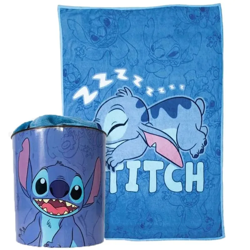 Kit Zonacriativa Balde e Manta Stitch (MP)