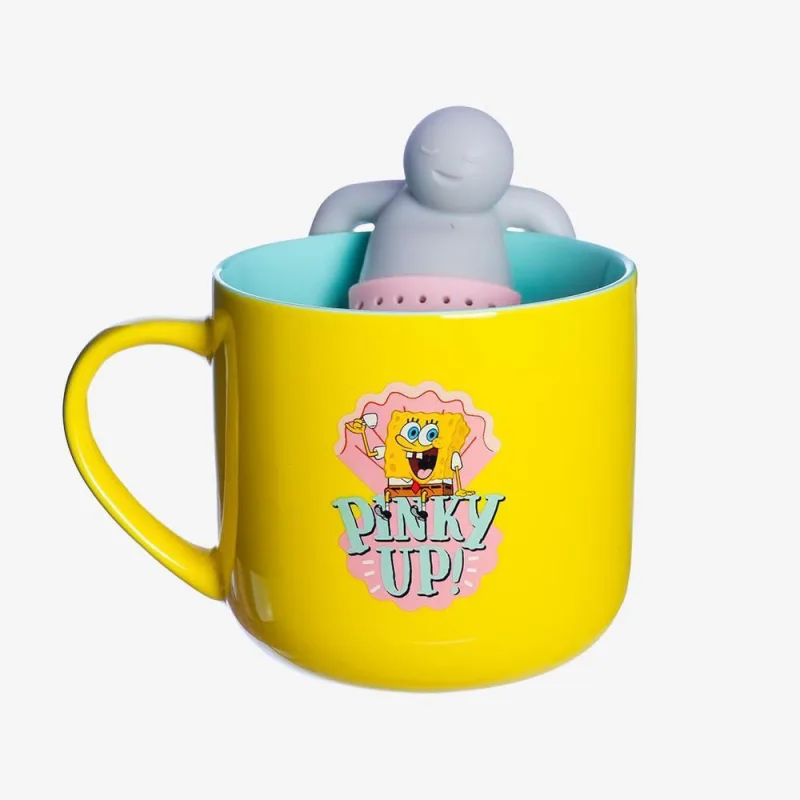 Caneca Com Infusor Bob Esponja - Não Disponível