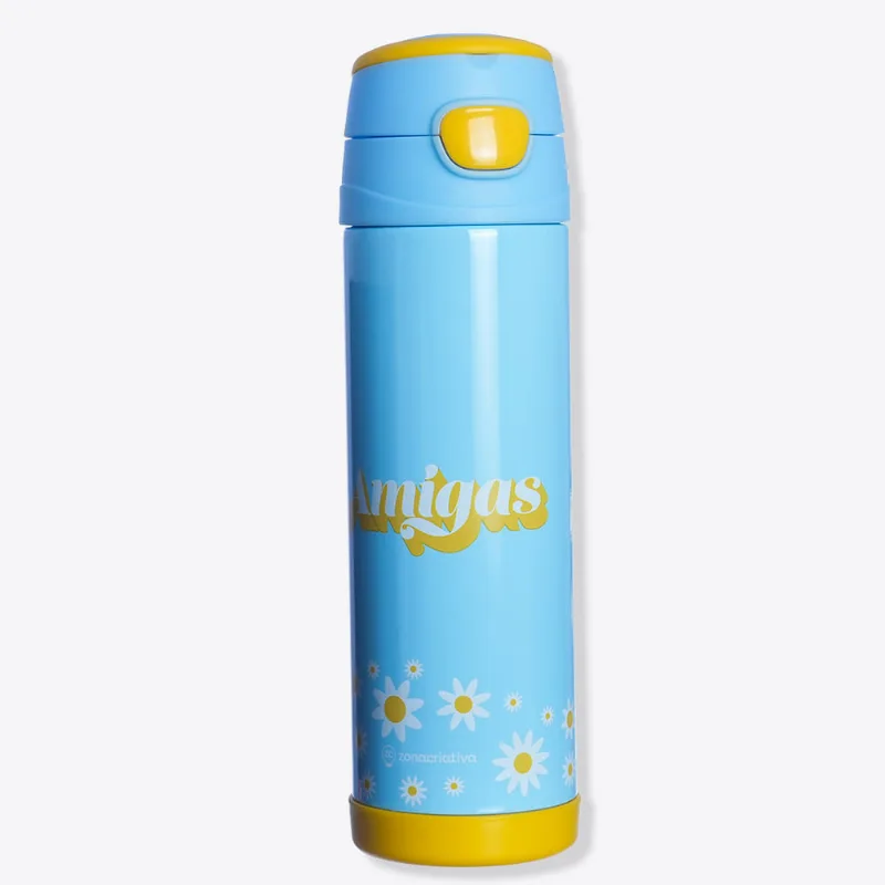 Garrafa Top Handle Amigas Primavera – Zonacriativa