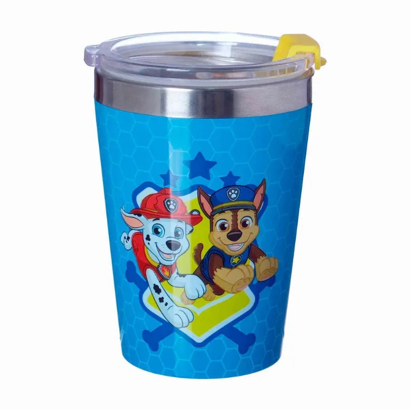Copo Zonacriativa Viagem Snap Patrulha Canina 300ML (MP)