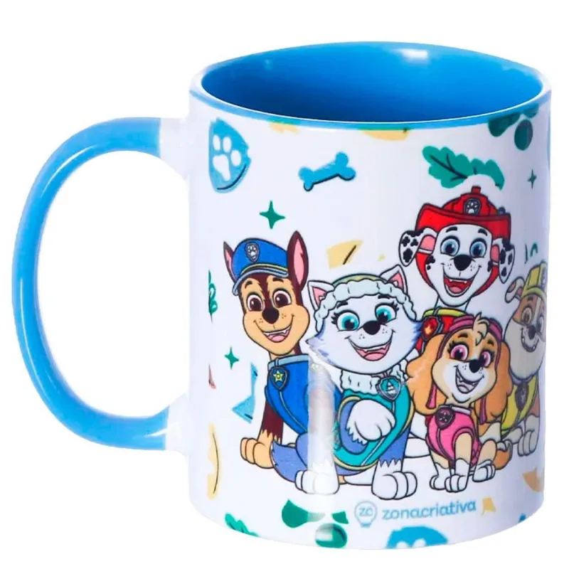 Caneca Zonacriativa Patrulha Canina Pop 350ml (MP)