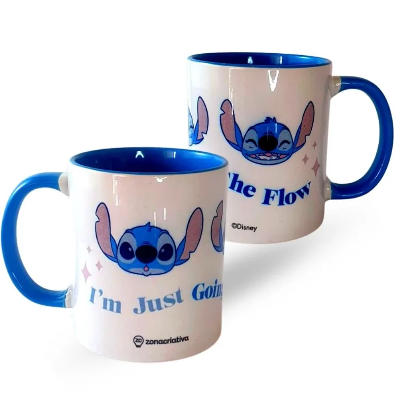 Caneca Pop Stitch The Flow 350ml - Disney