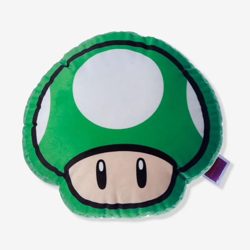 Almofada Formato Mushroom Verde - Mario
