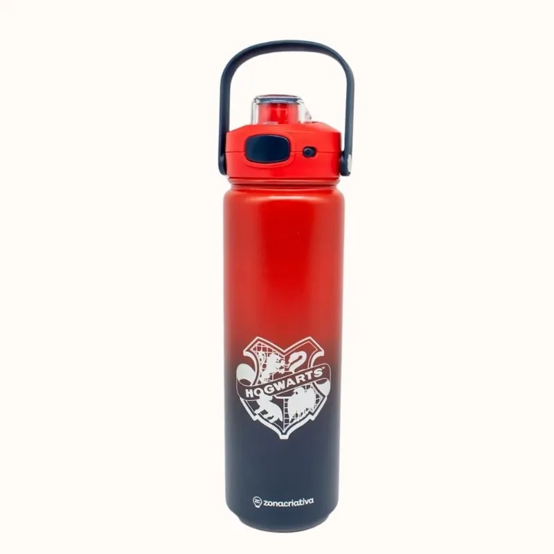 Garrafa Zonacriativa Excalibur Click Hogwarts 700ml (MP)