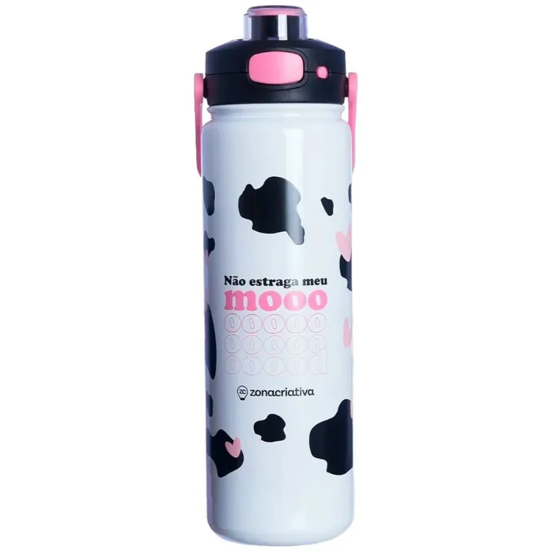 Garrafa Zonacriativa Vaquinha Excalibur Click 700ml (MP)