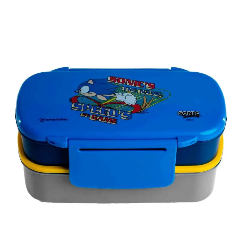 Marmita Zonacriativa Lunch Box Sonic Speed (MP)