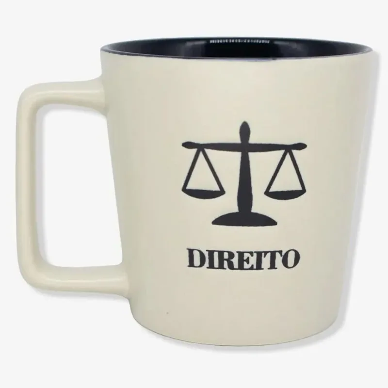 Caneca Zonacriativa Buck Profissões Direito 400ML (MP)