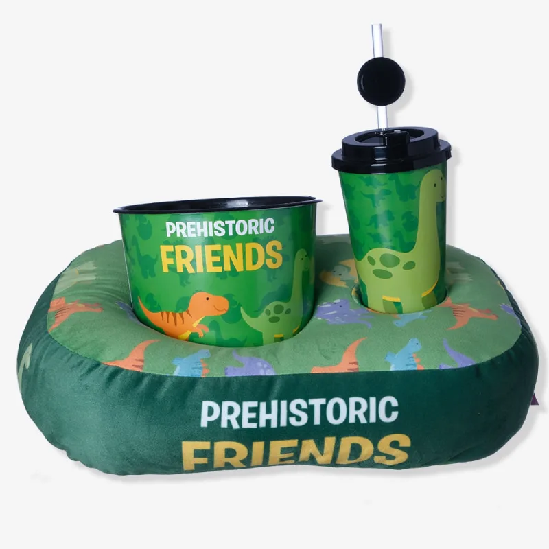 Kit Pipoca Infantil Amigos Pré-Históricos - Zonacriativa - Zonacriativa - Baby