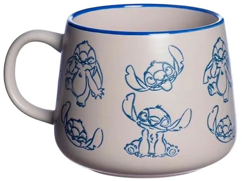 Caneca Moma 500ml Stitch - LC - Presentes