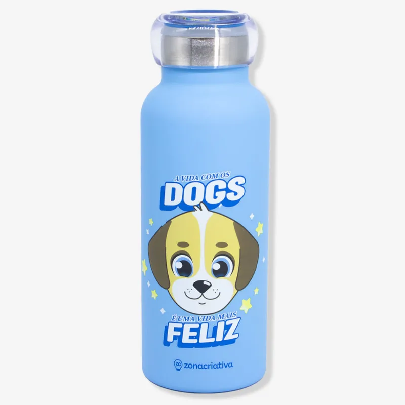 Garrafa Bubble Amo Dogs – Zonacriativa
