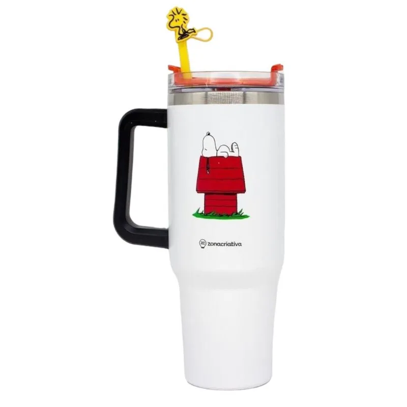 Canecão Zonacriativa Tumbler Com Pingente 1,15L Snoopy (MP)