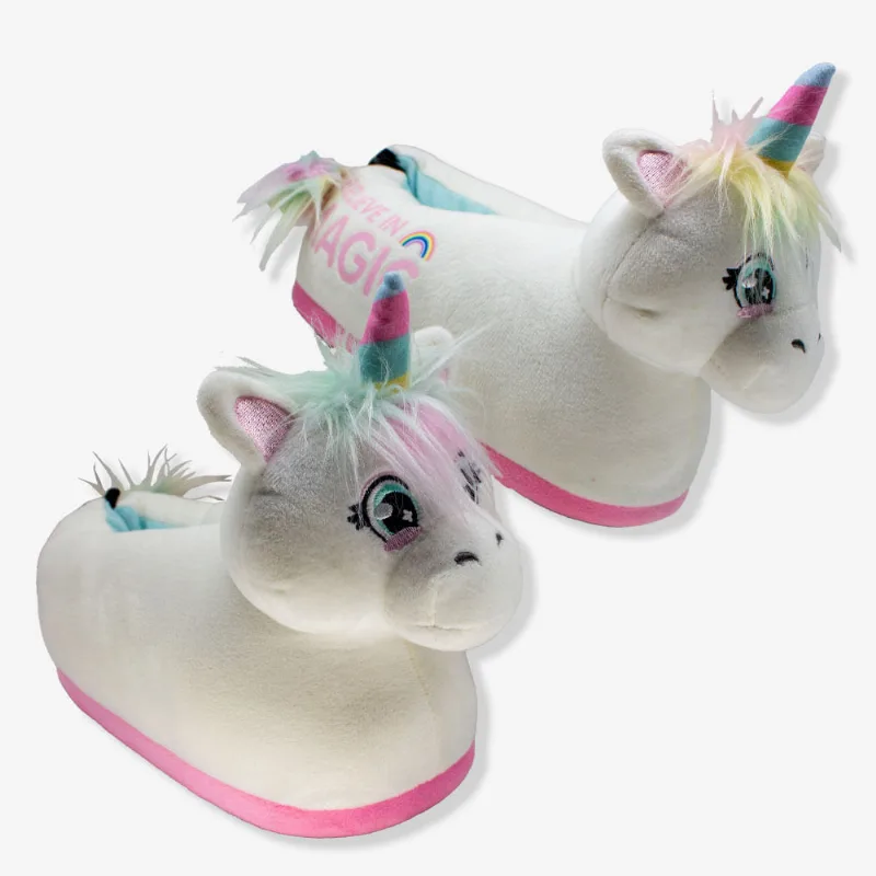 Pantufa 3D Unicórnio – Zonacriativa P / UNICA