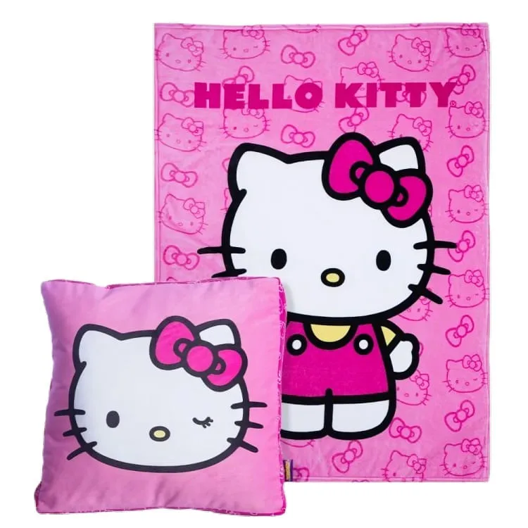 Kit Almofada + Manta Hello Kitty - LC