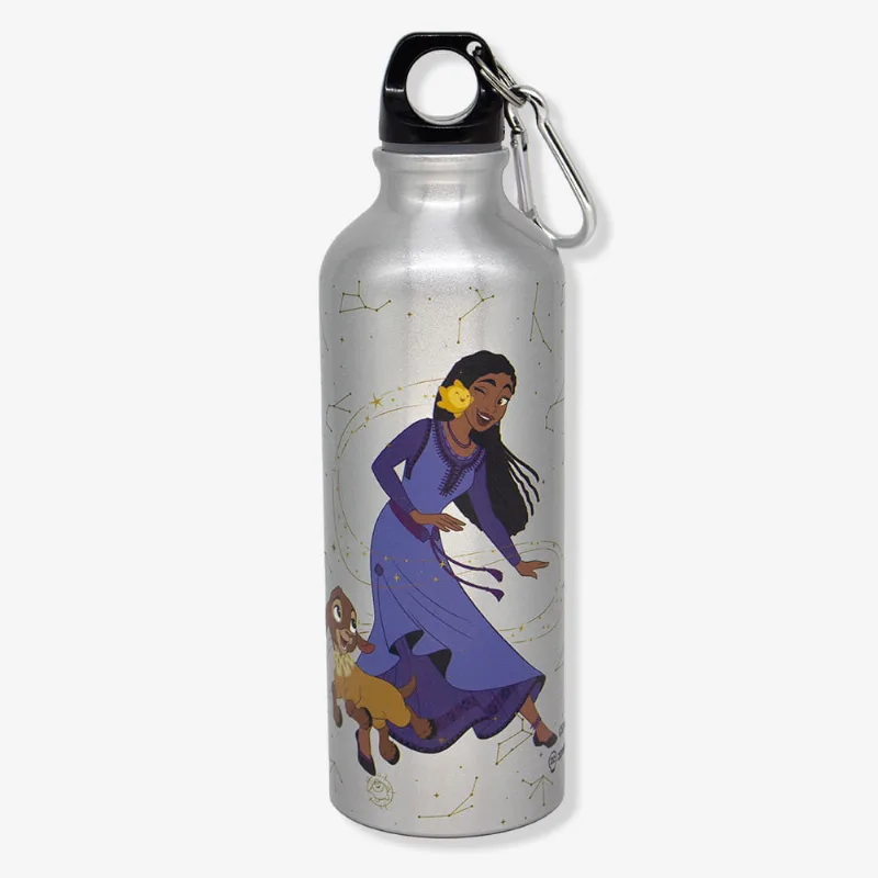 Garrafa com Mosquetão Infantil Wish - Disney