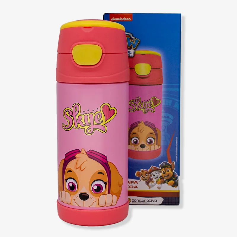 Garrafa Térmica Infantil Top Handle Skye – Patrulha Canina