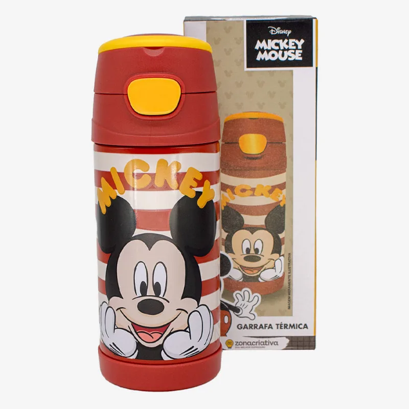 Garrafa Térmica Infantil Top Handle Mickey Mouse – Disney