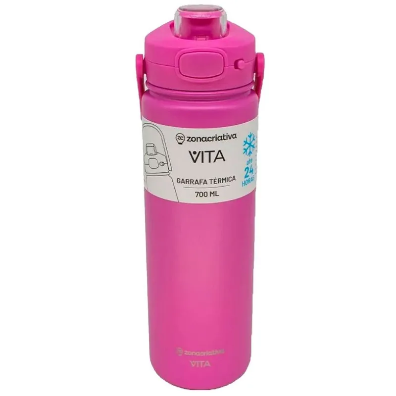 Garrafa Zonacriativa Excallibur Click Quartzo 700ml (MP)