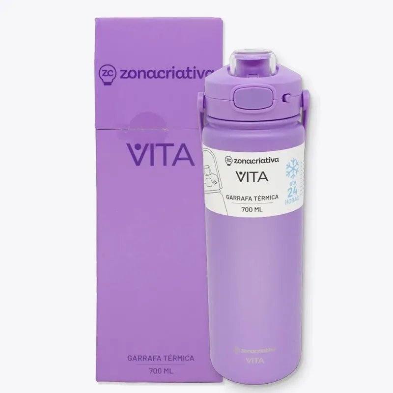 Garrafa Termica Excallibur Click Vita Acai 700ml