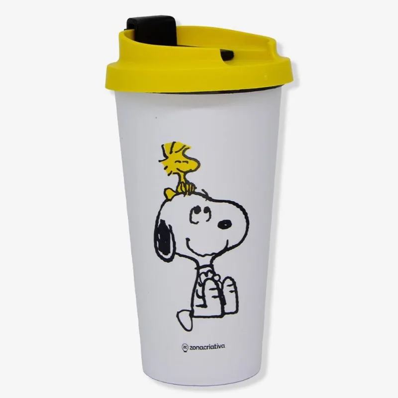 Copo Viagem Bucks Snoopy Zonacriativa 500ml (MP)