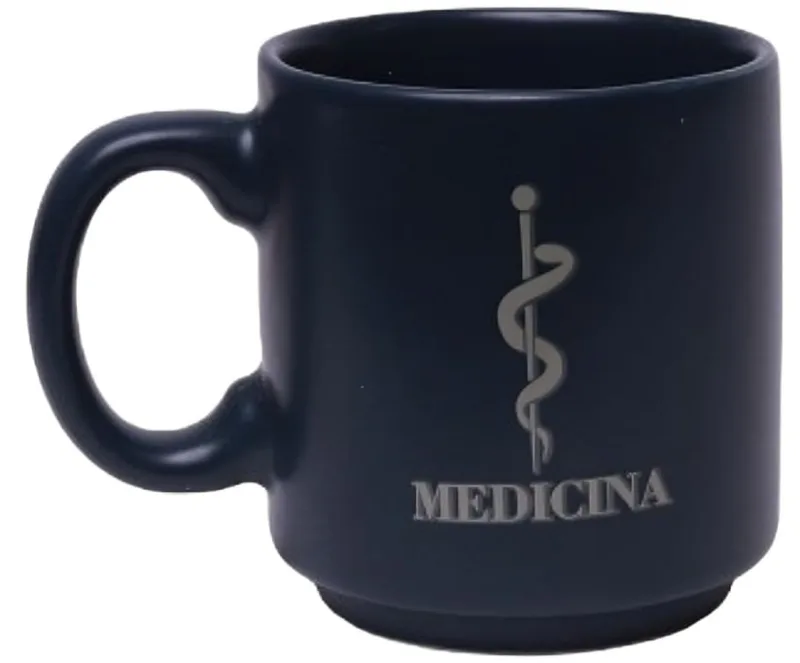 Caneca 100ml Mini Tina Profissão Medicina - LC