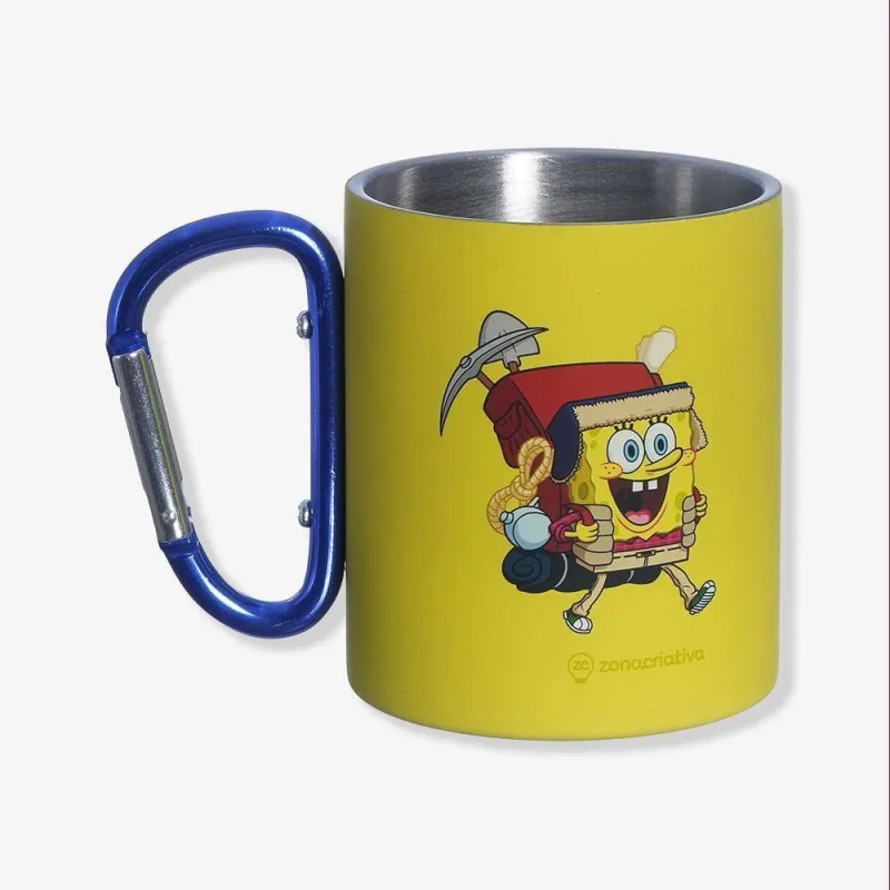 Caneca Mosquetão Bob Esponja - Não Disponível