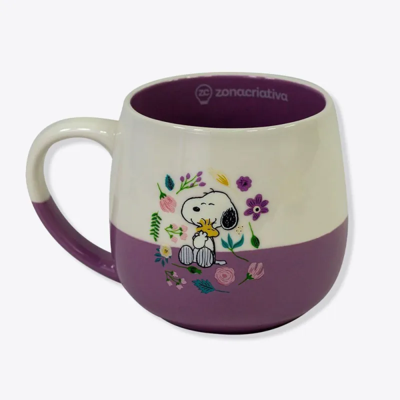 Caneca Maggie Snoopy Floral - Não Disponível