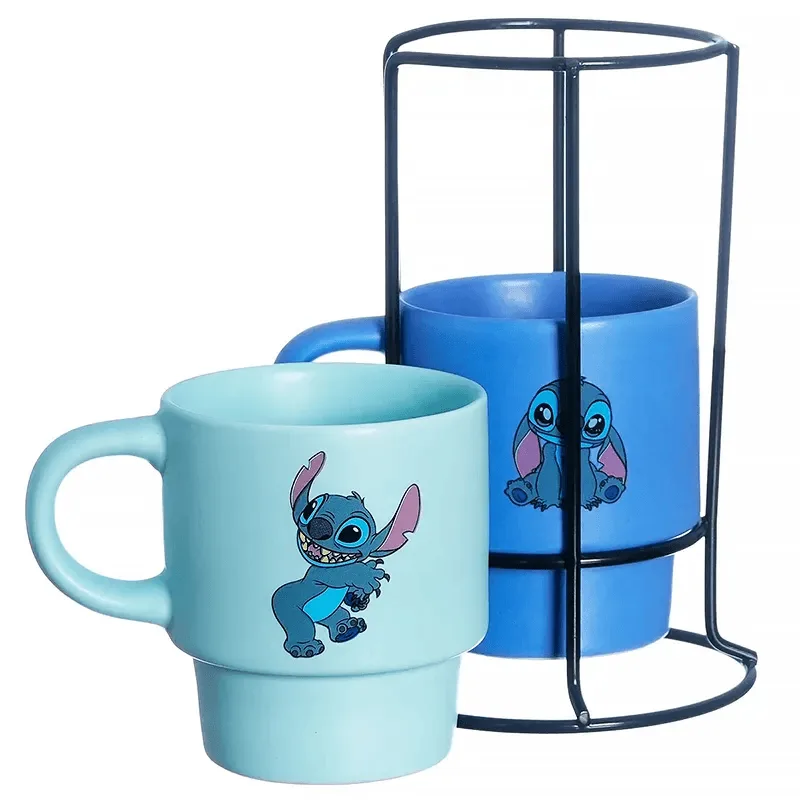 Kit Canecas Empilháveis Stitch - LC