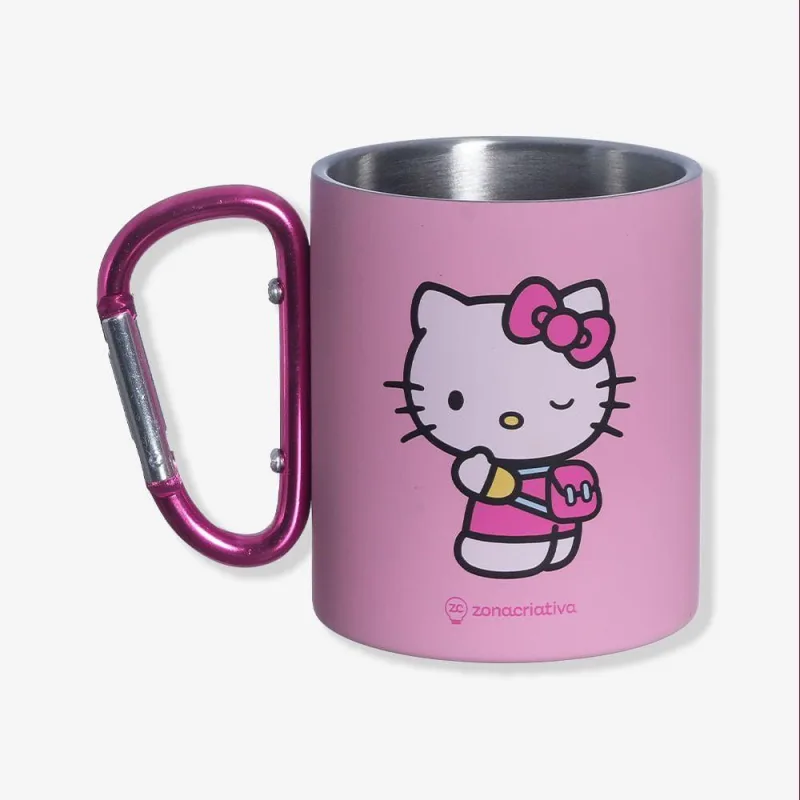 Caneca Mosquetão Hello Kitty - Não Disponível
