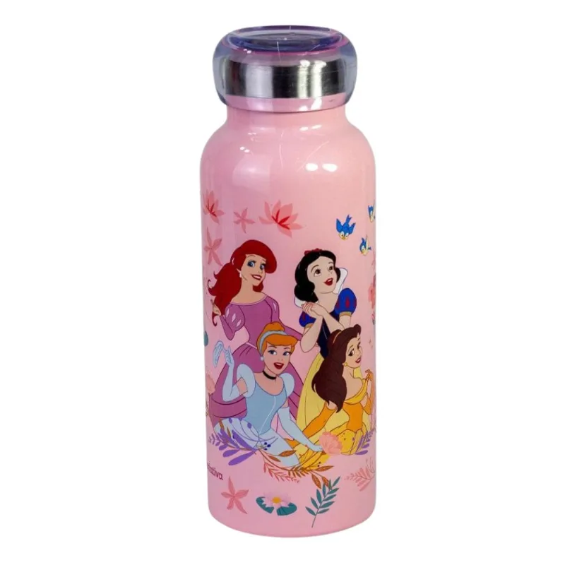 Garrafa Bubble Princesas Zonacriativa 500ml 3287 (MP)