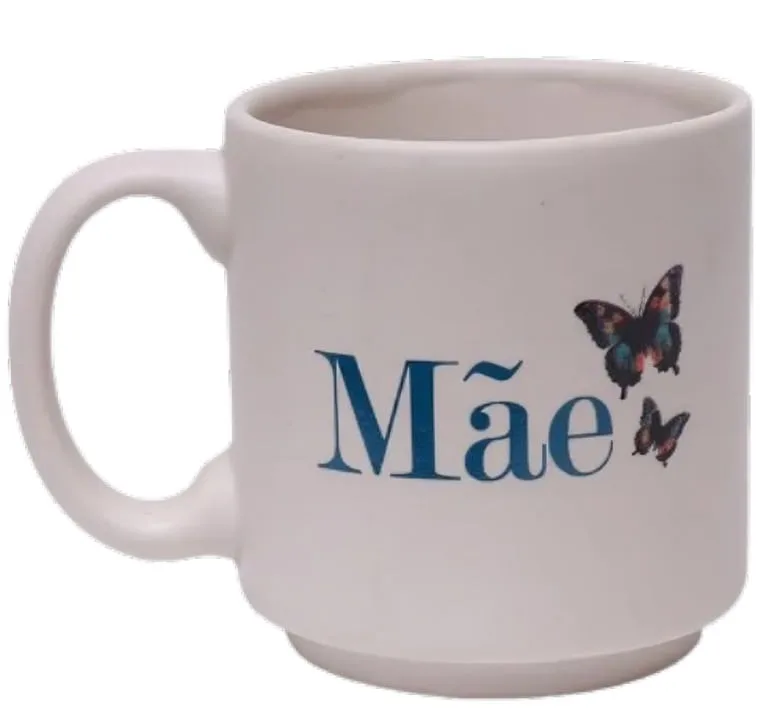 Caneca 100ml Mini Tina Mãe Voce Me Ensinou - LC