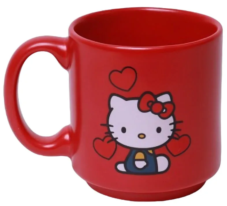 Caneca 100ml Mini Tina Hello Kitty Vermelha - LC