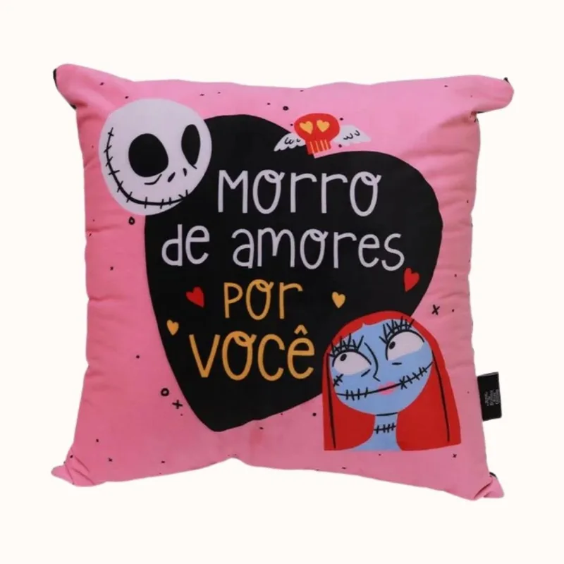 Almofada Zonacriativa Jack Sally 40cm 65377 (MP)