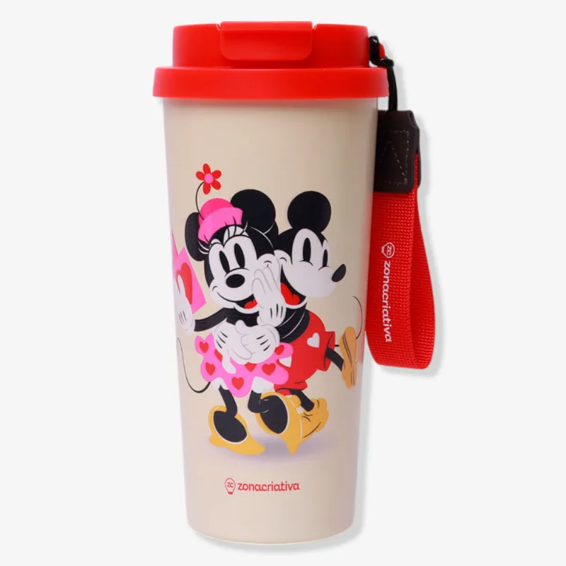 Copo Baker Mickey e Minnie Namorados - Disney