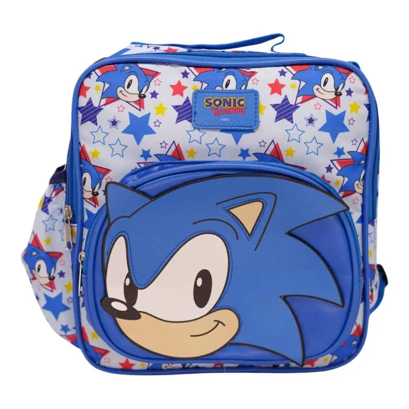 Mochila Lancheira ZonaCriativa Sonic 3487 (MP)