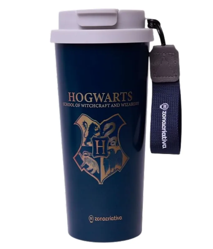 Copo Térmico 500ml Baker Com Tampa Hogwarts - LC