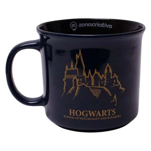 Caneca 350ml Tom Hogwarts Casas - LC - Presentes