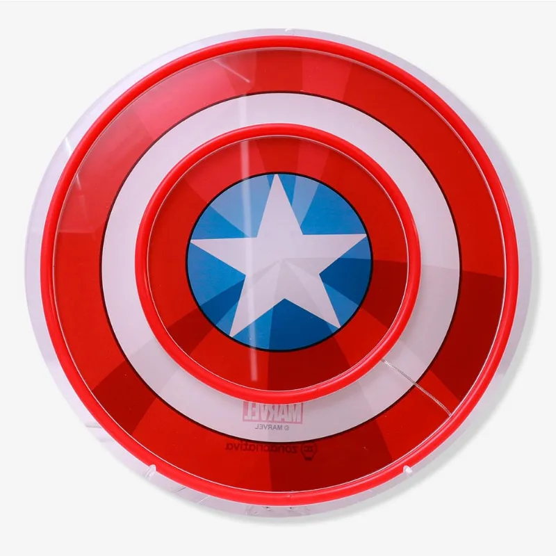Luminária Formato 3D Neon Capitão América – Marvel